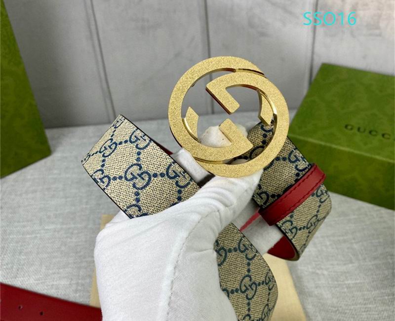 Gucci belt 40mmX95-125cm XH (102)