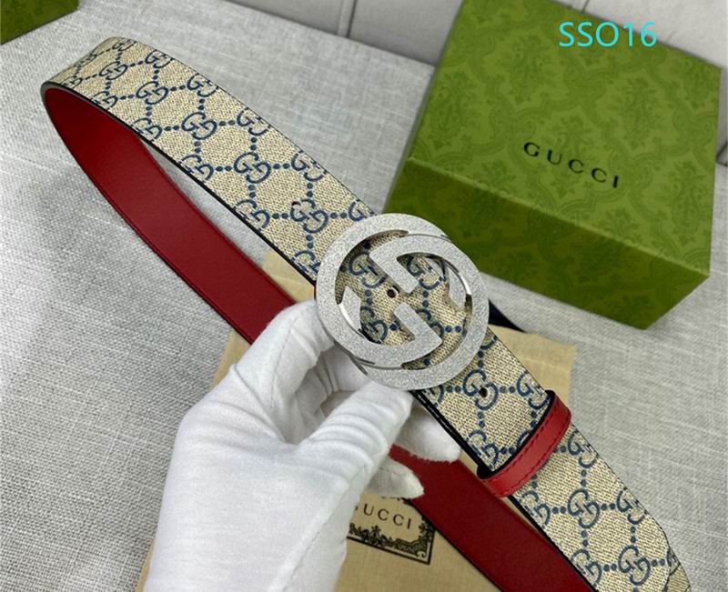 Gucci belt 40mmX95-125cm XH (105)