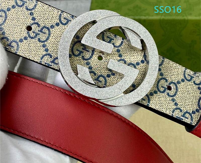 Gucci belt 40mmX95-125cm XH (107)