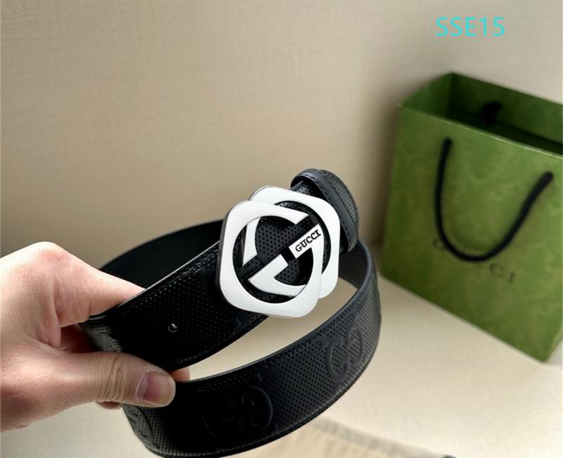 Gucci belt 40mmX95-125cm XH (109)