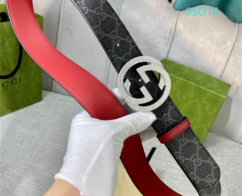 Gucci belt 40mmX95-125cm XH (112)