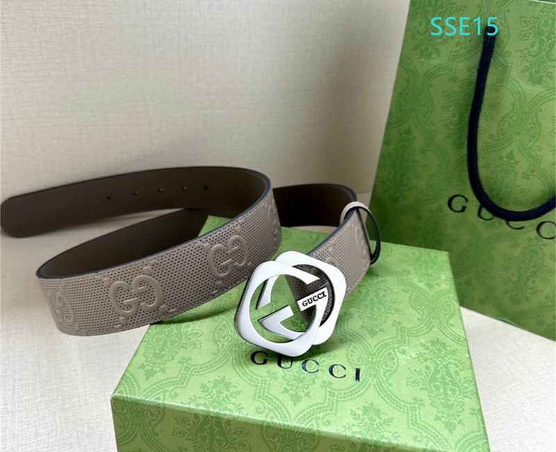 Gucci belt 40mmX95-125cm XH (113)