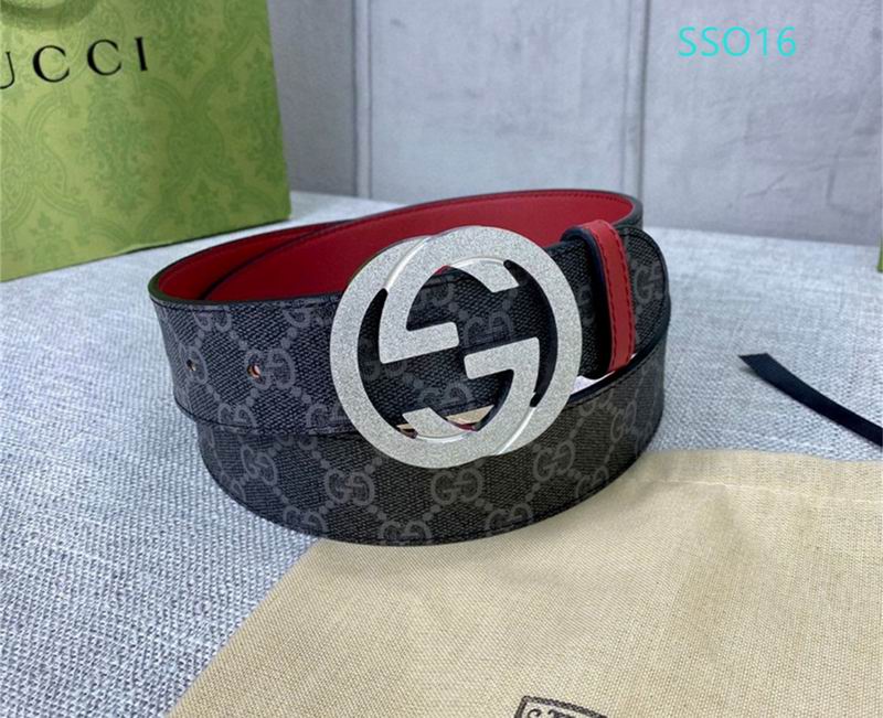Gucci belt 40mmX95-125cm XH (113)