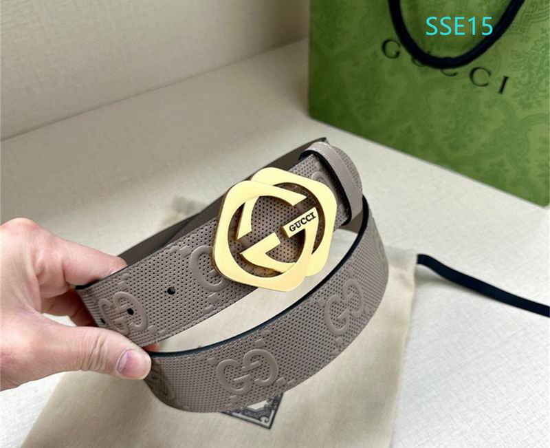 Gucci belt 40mmX95-125cm XH (114)