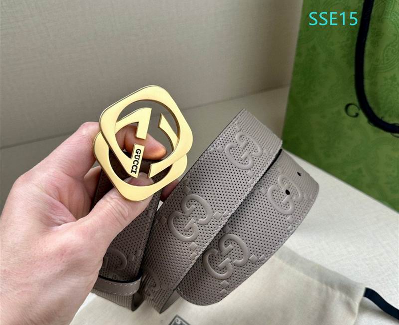 Gucci belt 40mmX95-125cm XH (115)