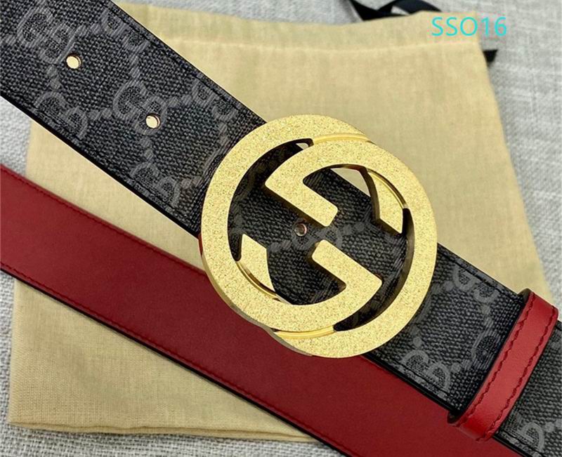 Gucci belt 40mmX95-125cm XH (118)