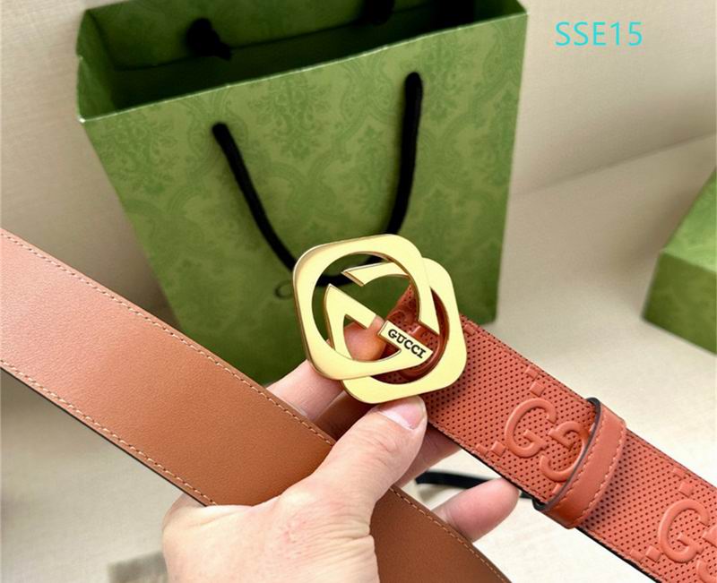 Gucci belt 40mmX95-125cm XH (119)