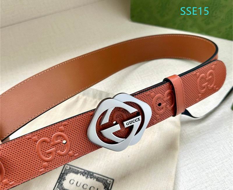 Gucci belt 40mmX95-125cm XH (121)