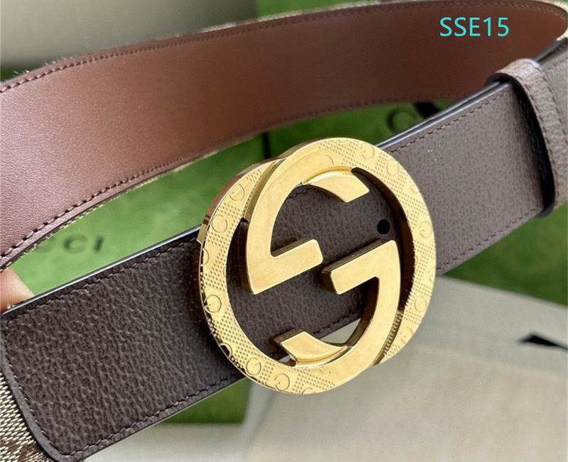 Gucci belt 40mmX95-125cm XH (124)