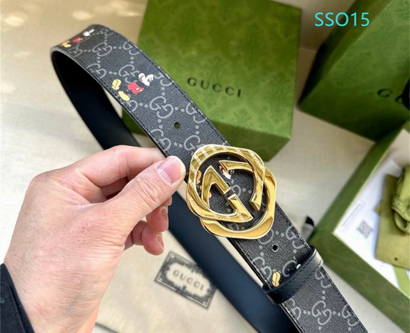 Gucci belt 40mmX95-125cm XH (128)