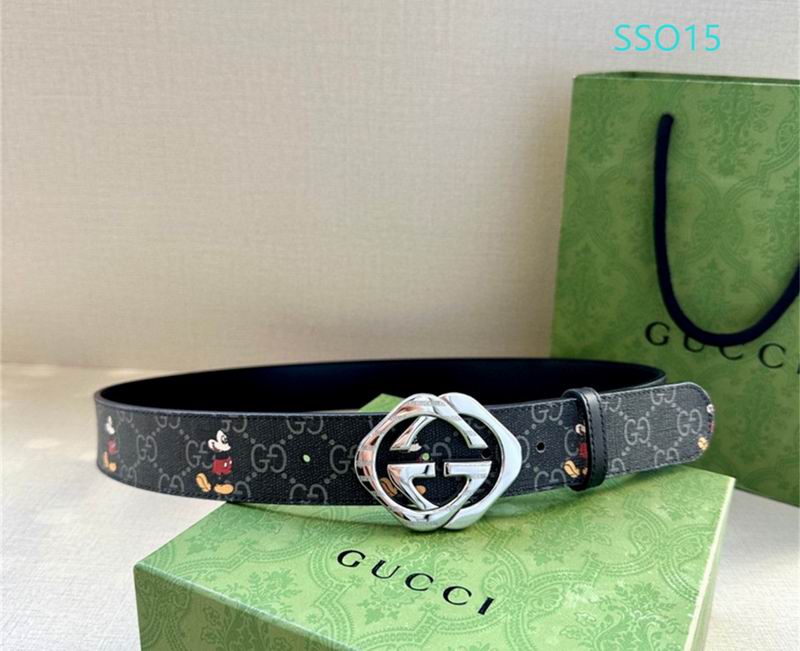 Gucci belt 40mmX95-125cm XH (131)