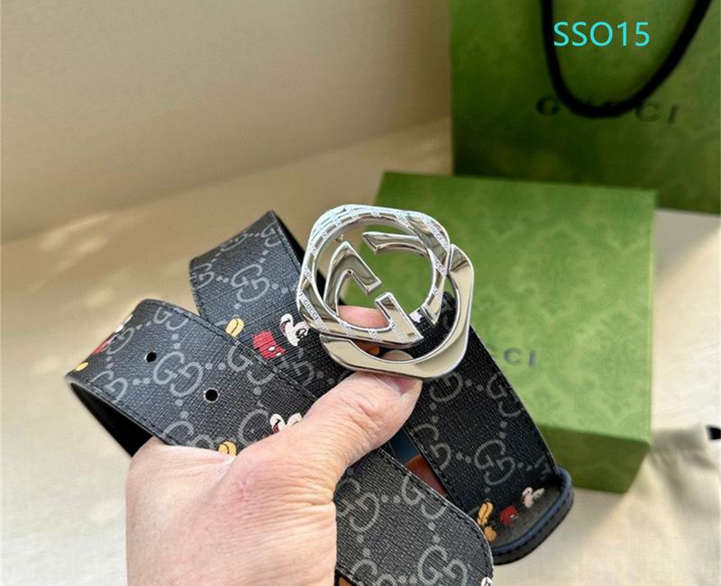 Gucci belt 40mmX95-125cm XH (133)