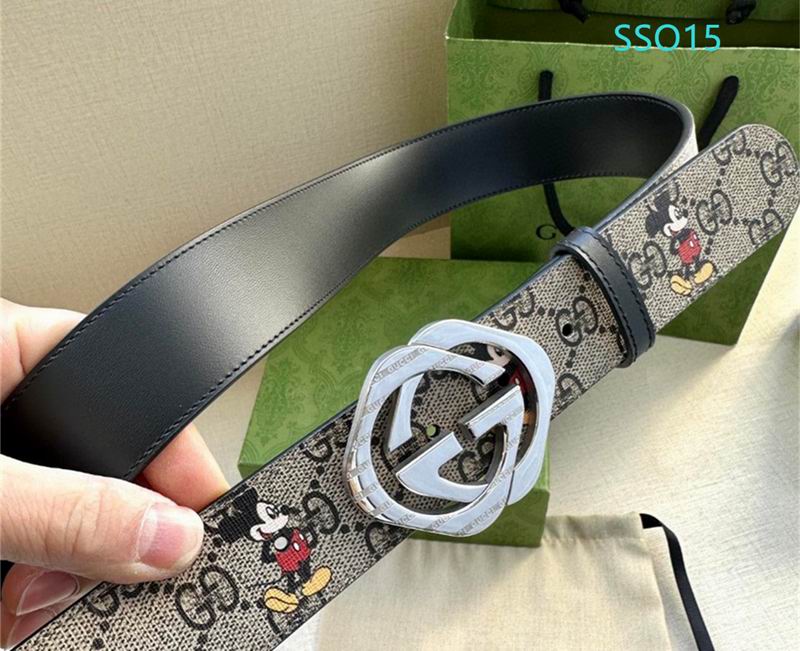 Gucci belt 40mmX95-125cm XH (135)