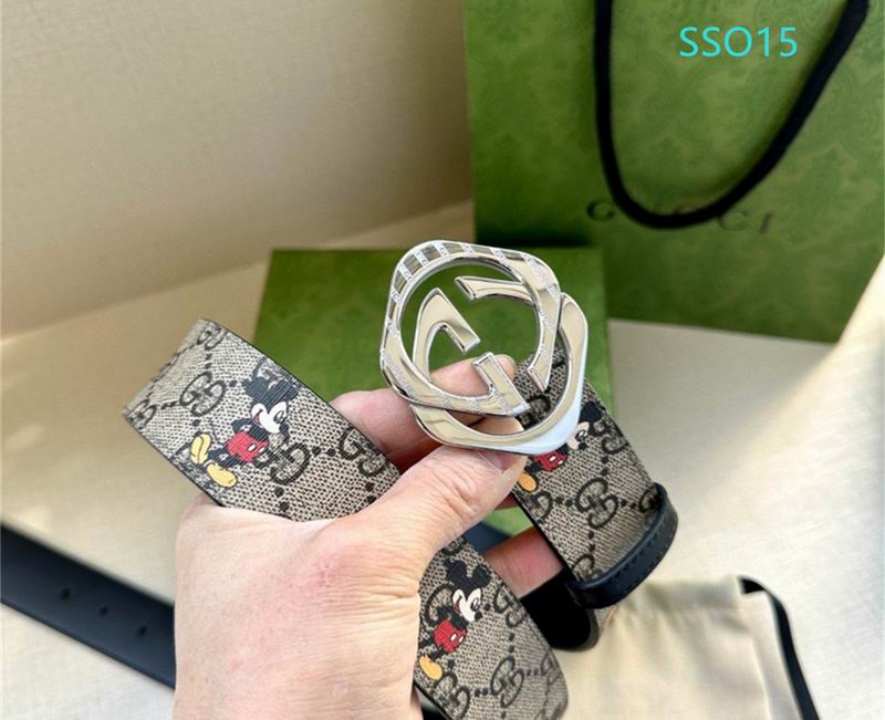 Gucci belt 40mmX95-125cm XH (136)