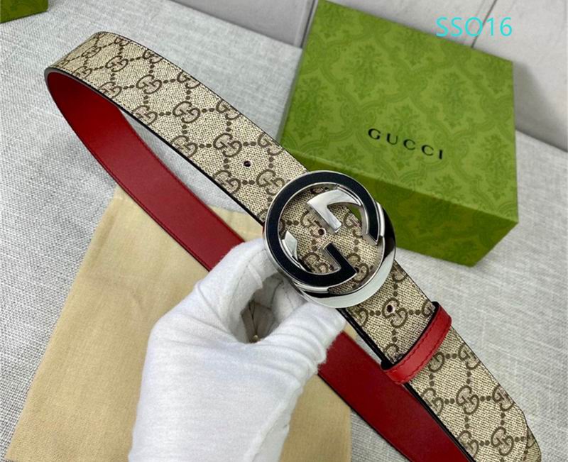 Gucci belt 40mmX95-125cm XH (42)
