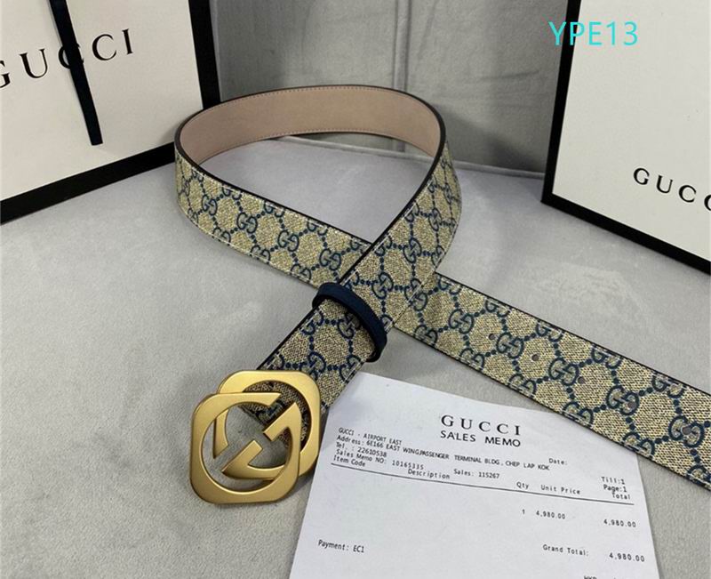 Gucci belt 40mmX95-125cm XH (44)