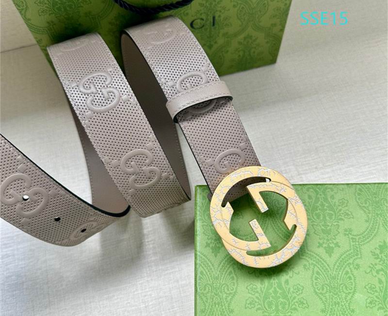 Gucci belt 40mmX95-125cm XH (44)