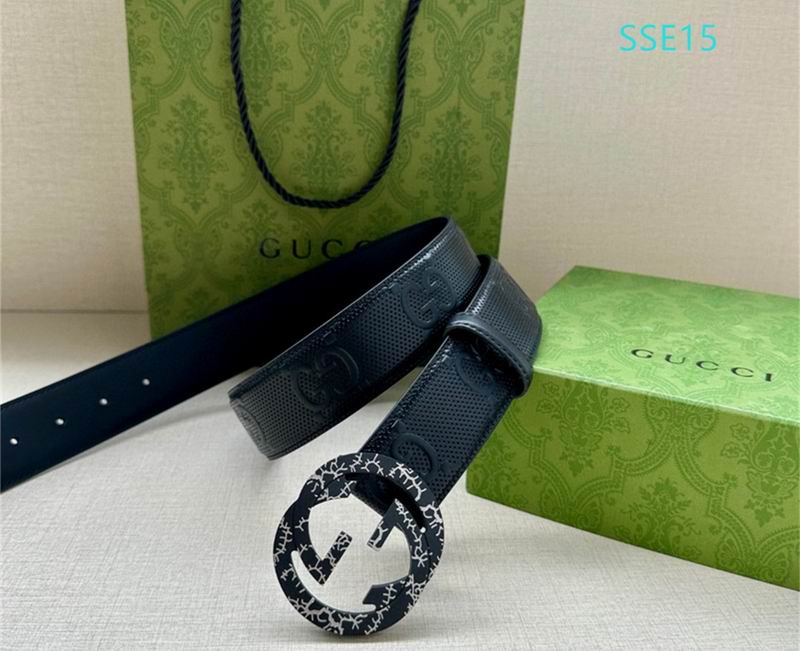 Gucci belt 40mmX95-125cm XH (49)