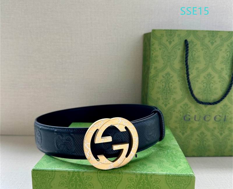 Gucci belt 40mmX95-125cm XH (51)