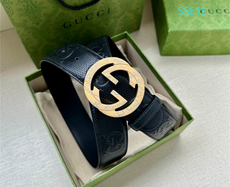 Gucci belt 40mmX95-125cm XH (52)