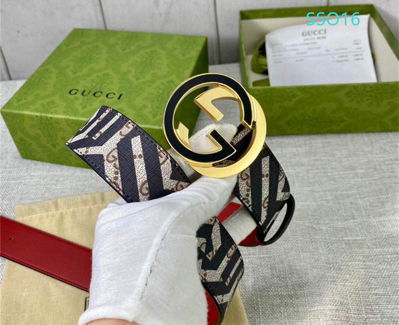 Gucci belt 40mmX95-125cm XH (53)