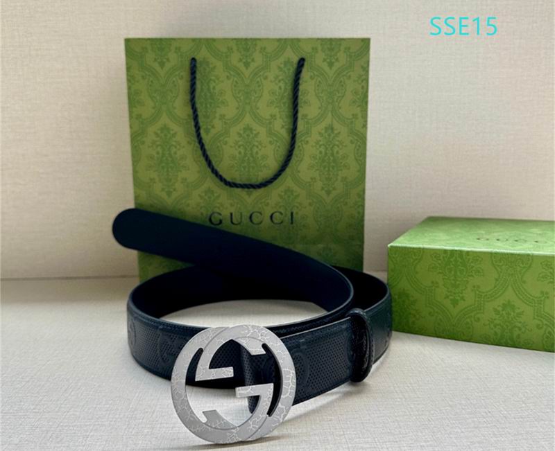 Gucci belt 40mmX95-125cm XH (55)