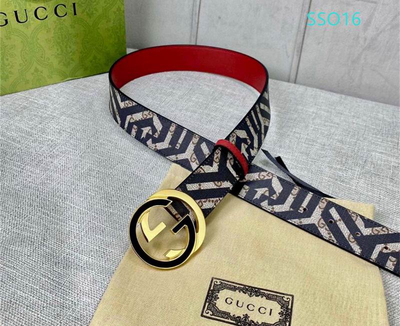 Gucci belt 40mmX95-125cm XH (55)