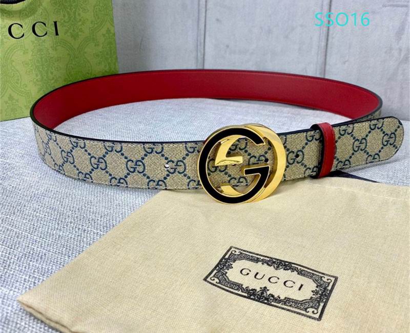 Gucci belt 40mmX95-125cm XH (56)