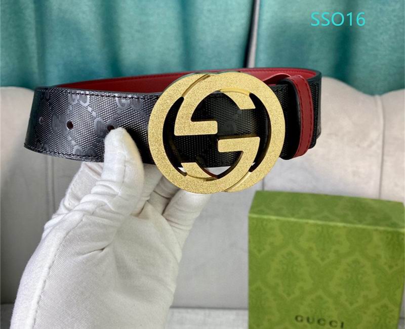 Gucci belt 40mmX95-125cm XH (78)