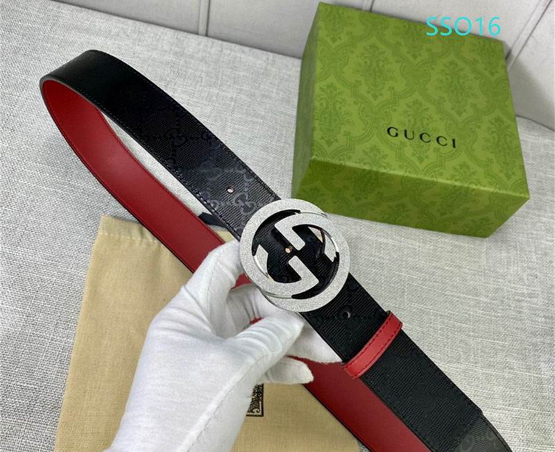 Gucci belt 40mmX95-125cm XH (79)