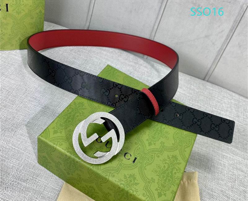 Gucci belt 40mmX95-125cm XH (82)