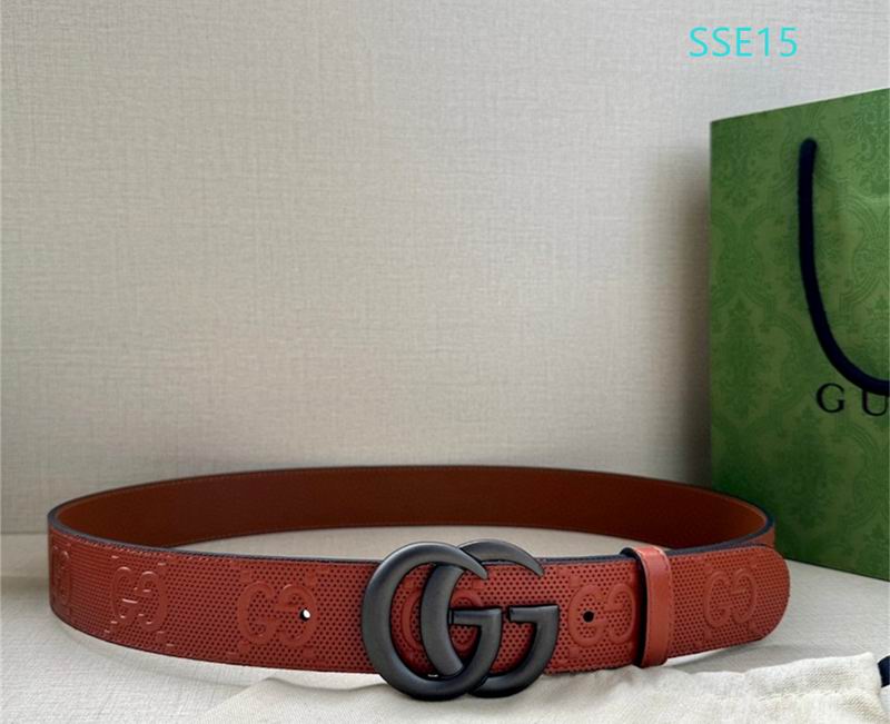 Gucci belt 40mmX95-125cm XH (85)