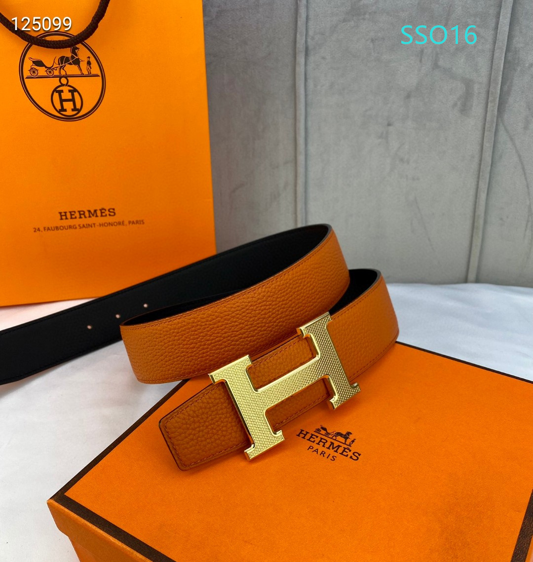 Hermes belt 34mmX95-125cm XH (13)