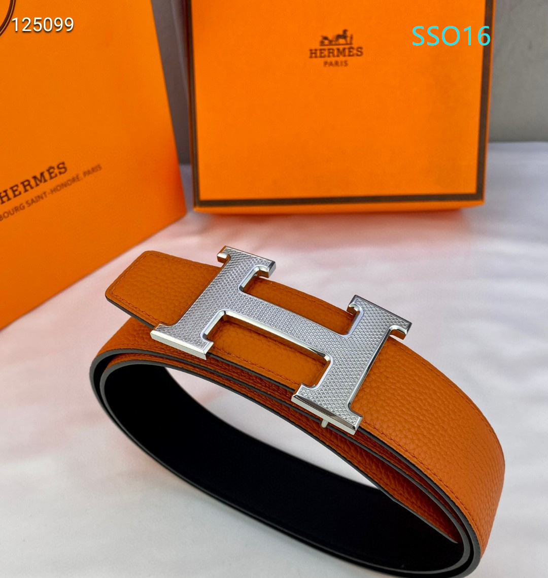 Hermes belt 34mmX95-125cm XH (14)