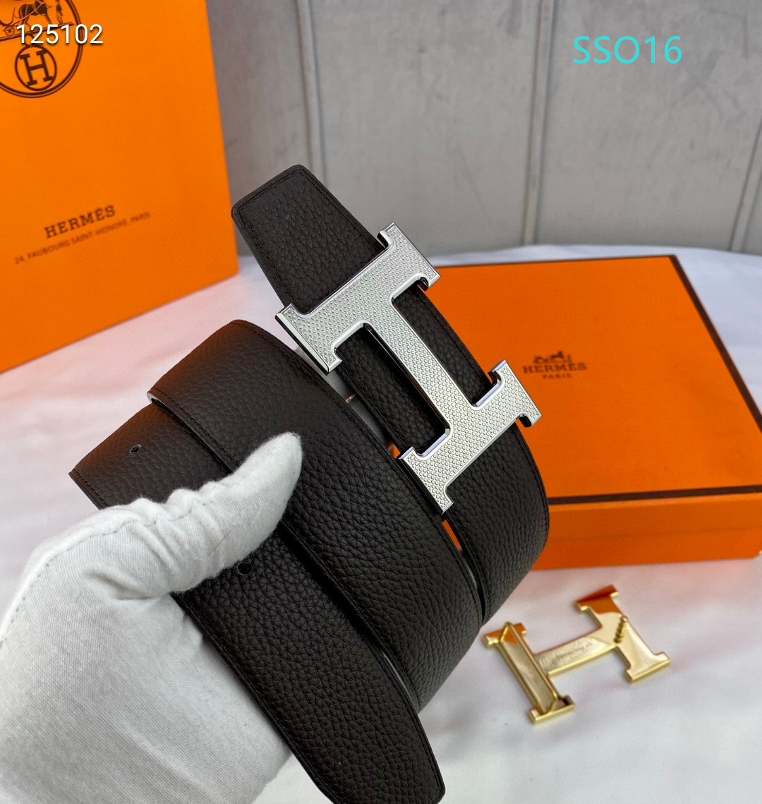 Hermes belt 34mmX95-125cm XH (28)