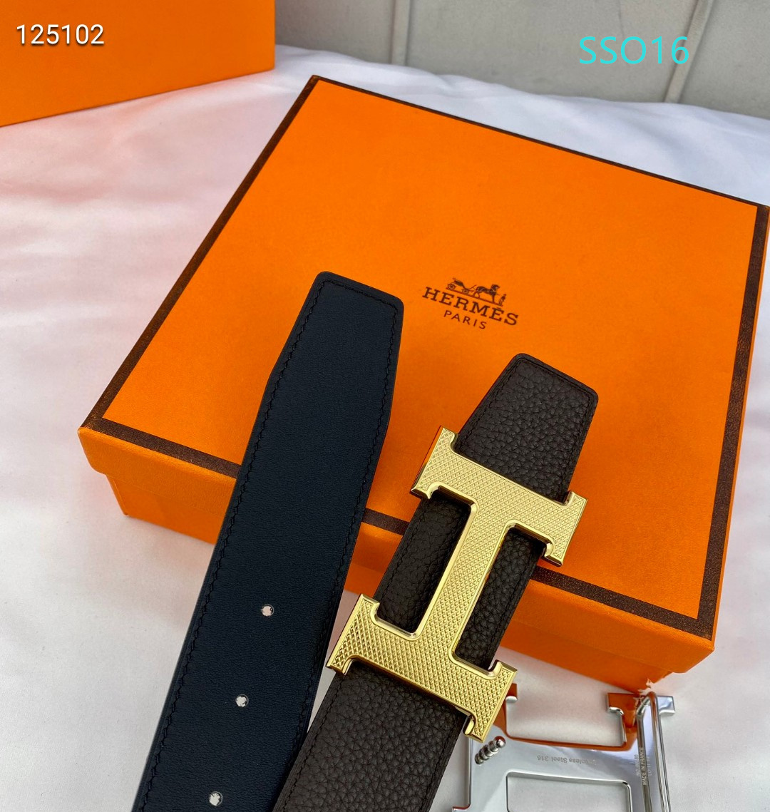Hermes belt 34mmX95-125cm XH (30)