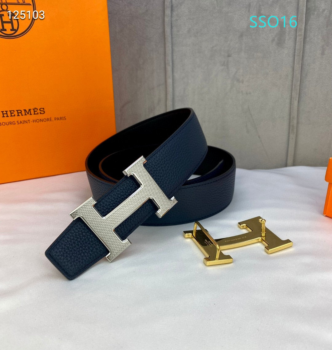 Hermes belt 34mmX95-125cm XH (40)