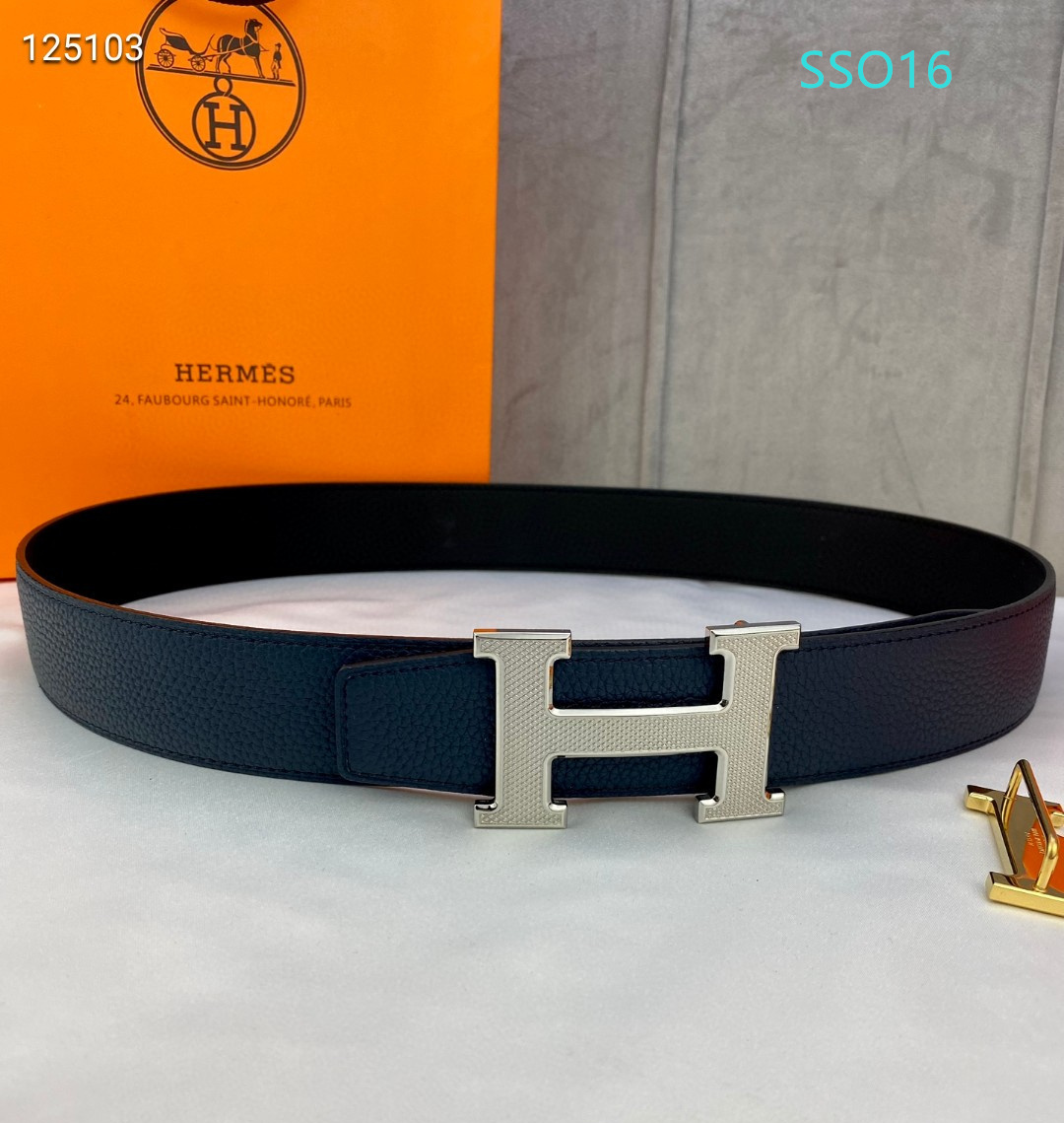 Hermes belt 34mmX95-125cm XH (43)