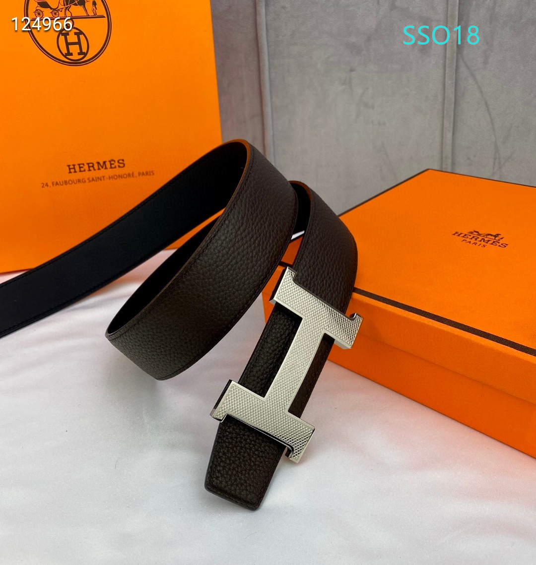 Hermes belt 38mmX95-125cm XH (22)