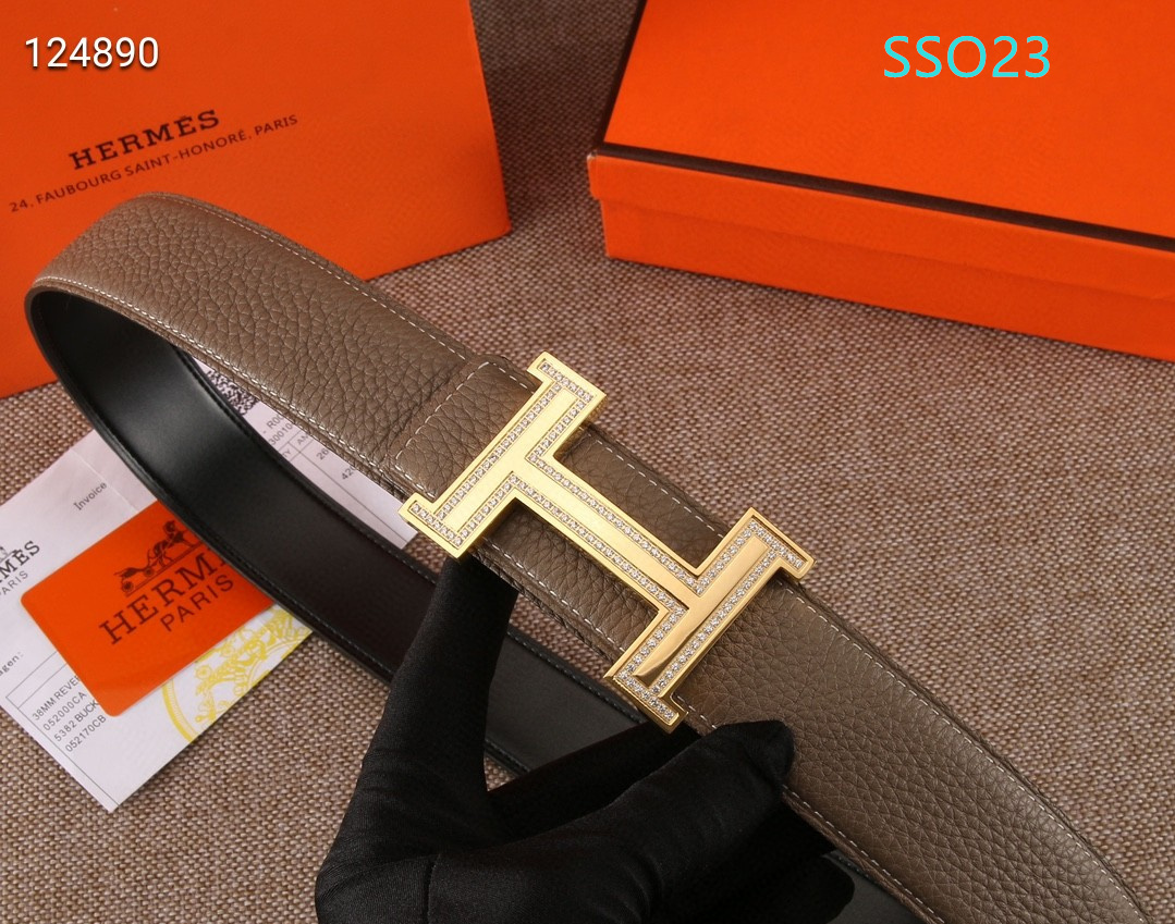Hermes belt 38mmX95-125cm XH (27)
