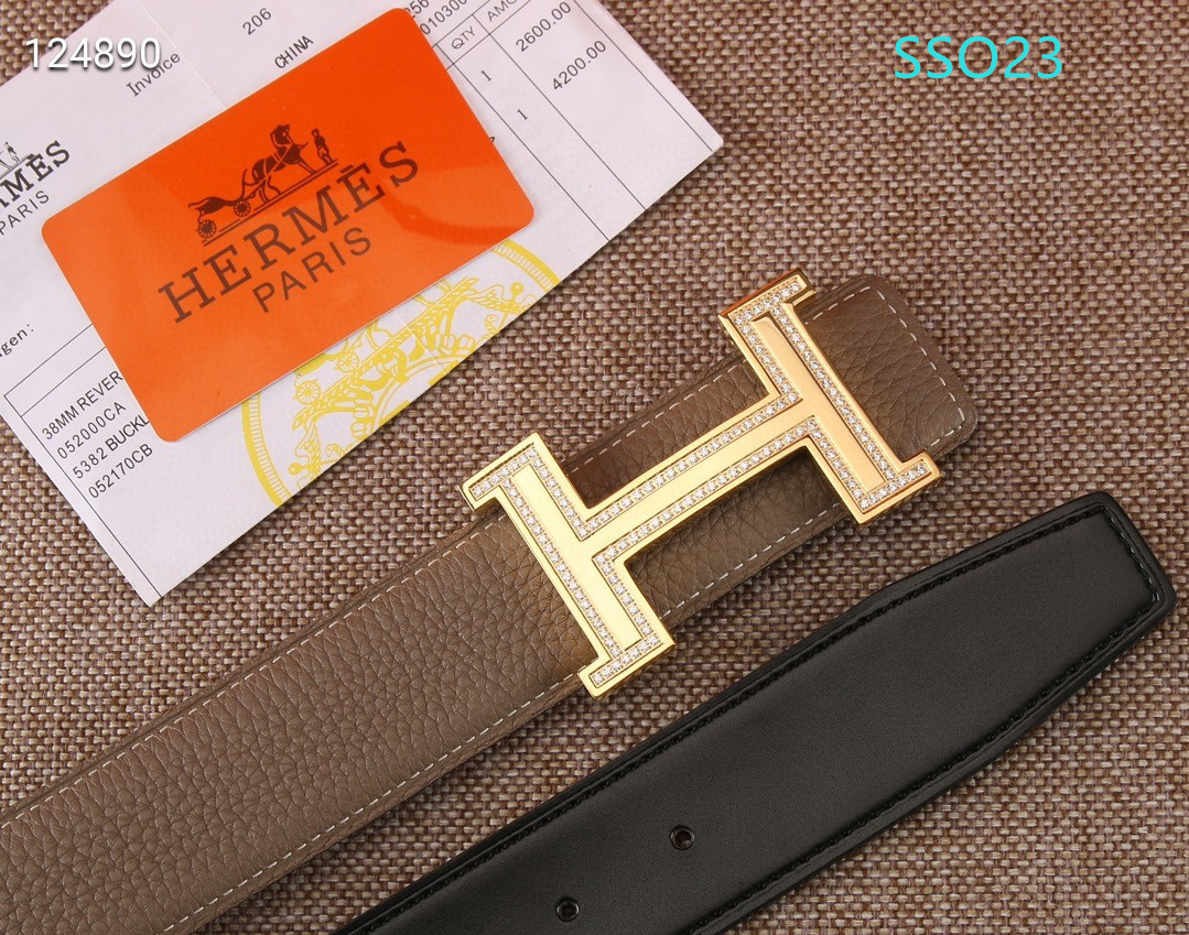Hermes belt 38mmX95-125cm XH (30)