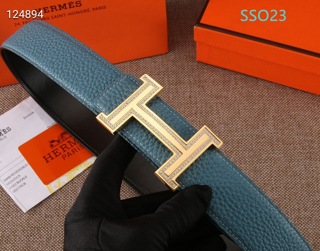 Hermes belt 38mmX95-125cm XH (45)