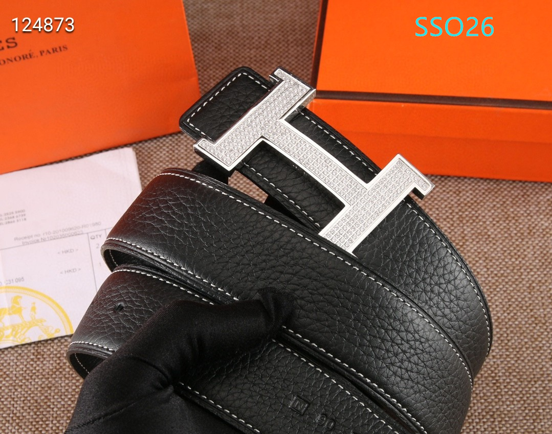 Hermes belt 38mmX95-125cm XH (54)