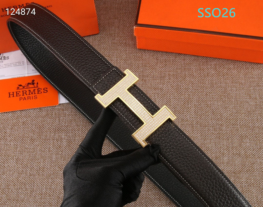 Hermes belt 38mmX95-125cm XH (55)