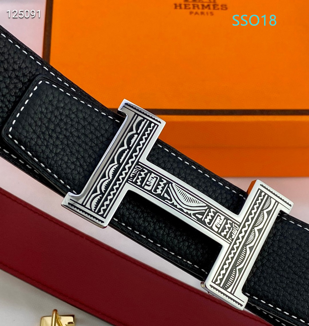 Hermes belt 38mmX95-125cm XH (56)