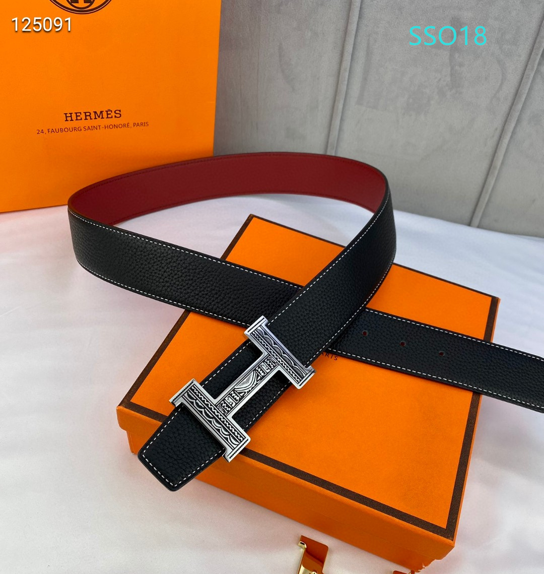 Hermes belt 38mmX95-125cm XH (57)