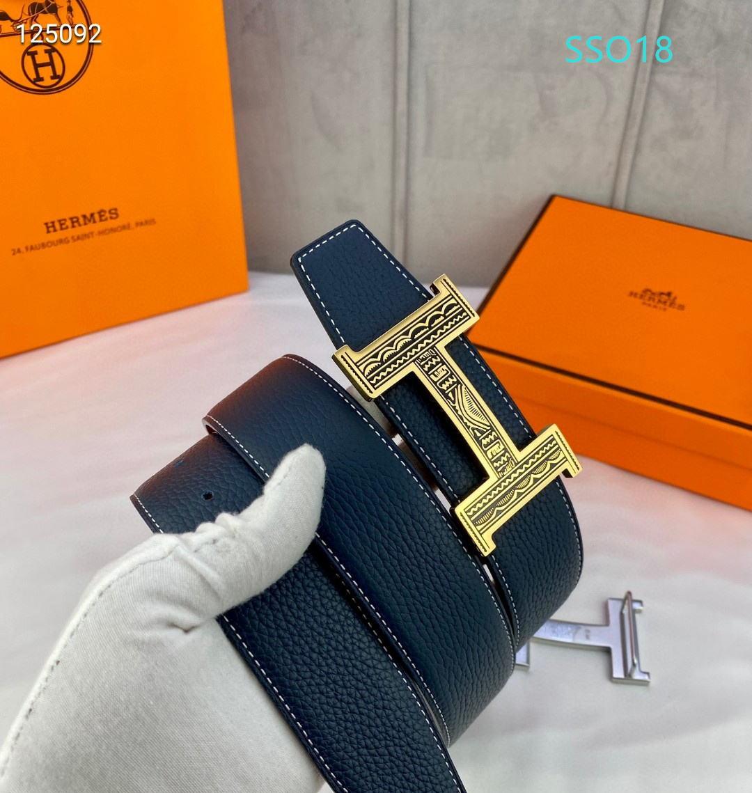 Hermes belt 38mmX95-125cm XH (66)