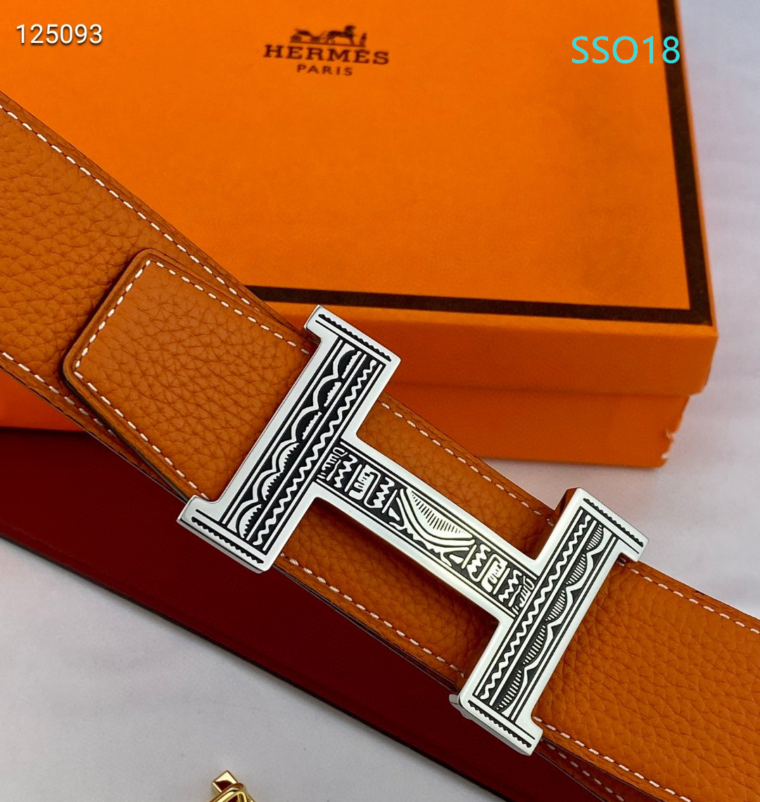 Hermes belt 38mmX95-125cm XH (73)