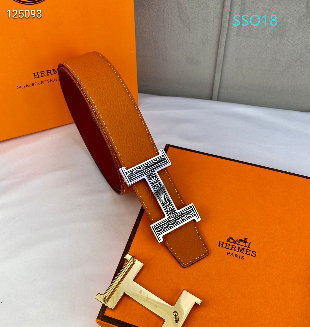 Hermes belt 38mmX95-125cm XH (74)
