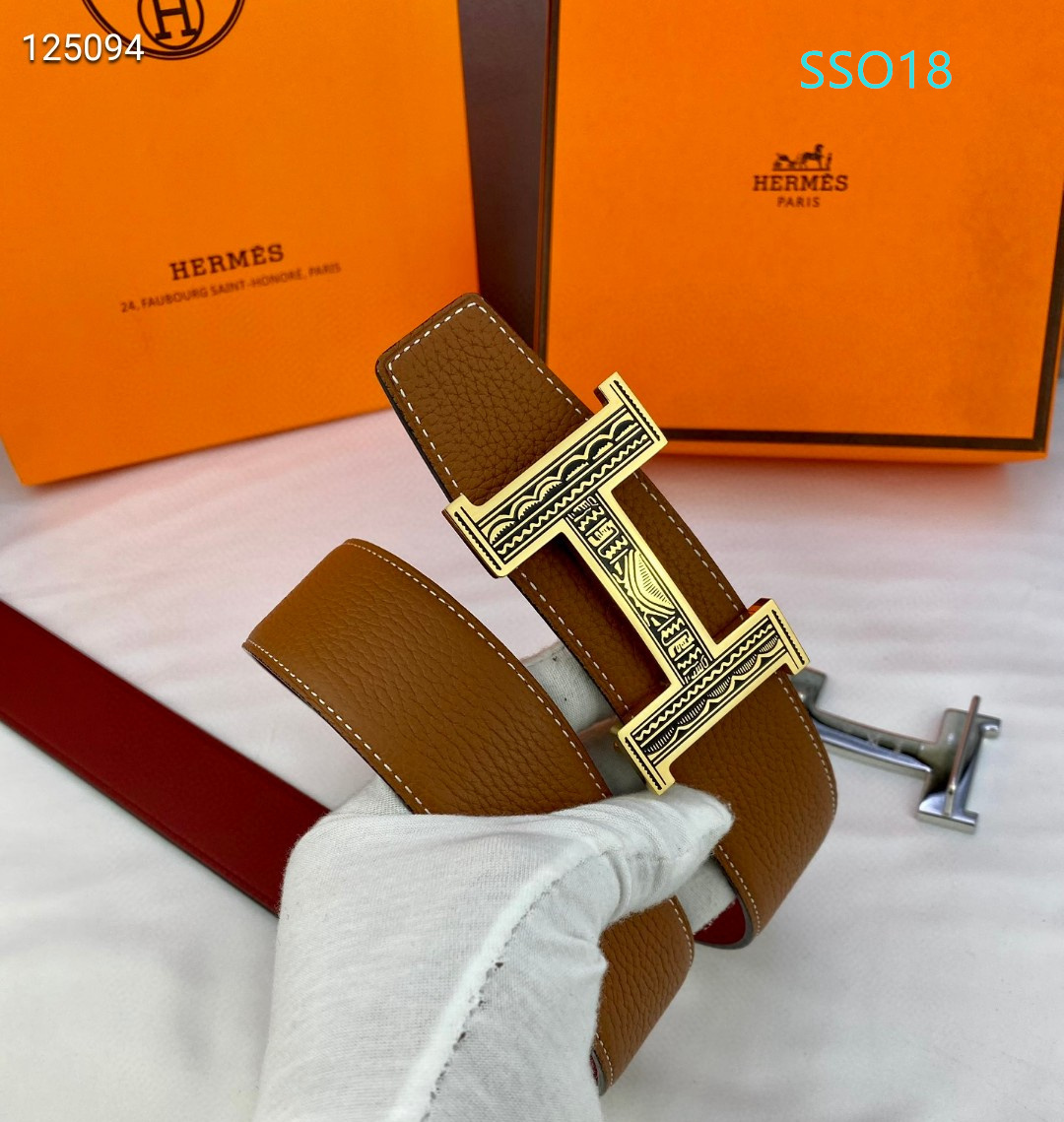 Hermes belt 38mmX95-125cm XH (85)
